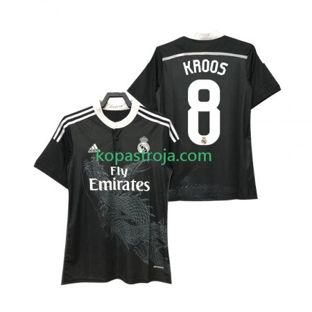 Billiga Fotbollströjor Real Madrid KROOS 8 2014 2015 Retro Borta tröja Kortärmad